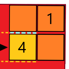 straight right side full