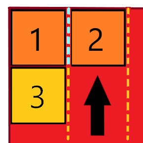straight top side sequence 1