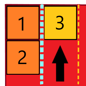 straight top side sequence 2